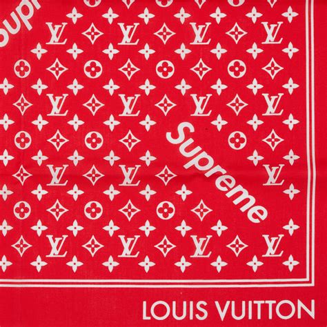 louis vuitton supreme bandana|louis vuitton squares.